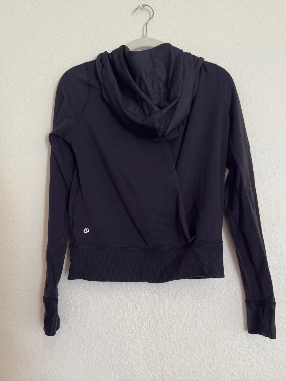 Lululemon Women's Namaskar 6 Black Zipup Hooded Jacket - Picture 6 of 8